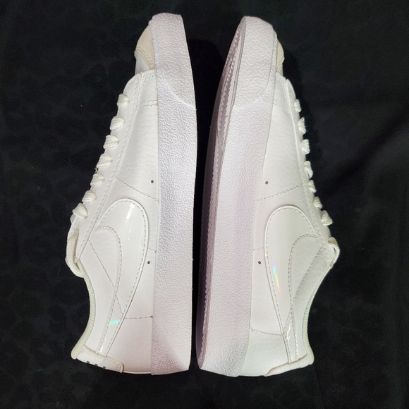 Nike Blazer Low '77 ' White Flat Pewter' DA4074-110 5.5Y Boys Only Tried On - Picture 6 of 13